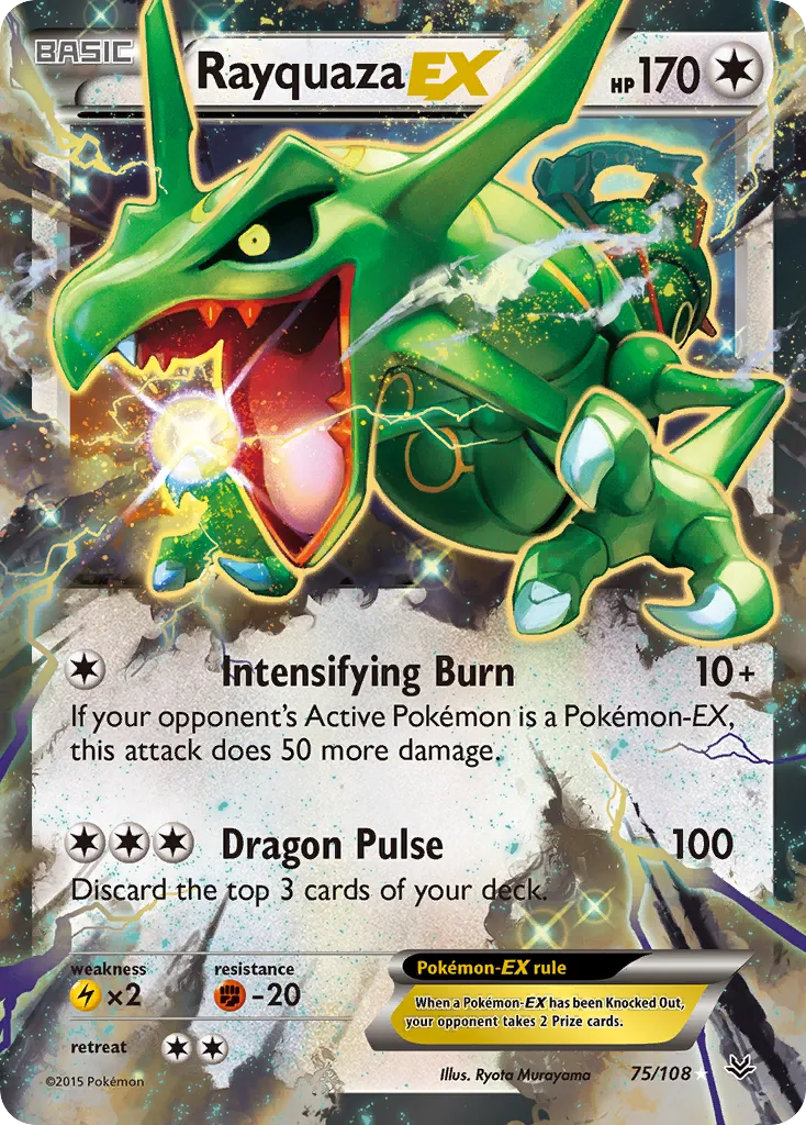 Rayquaza-EX #75, Roaring Skies