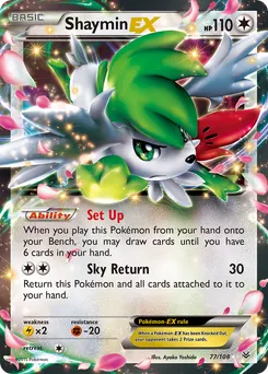 Shaymin-EX #77, Standard
