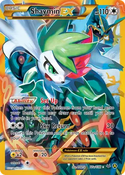 Shaymin-EX #77a, Roaring Skies