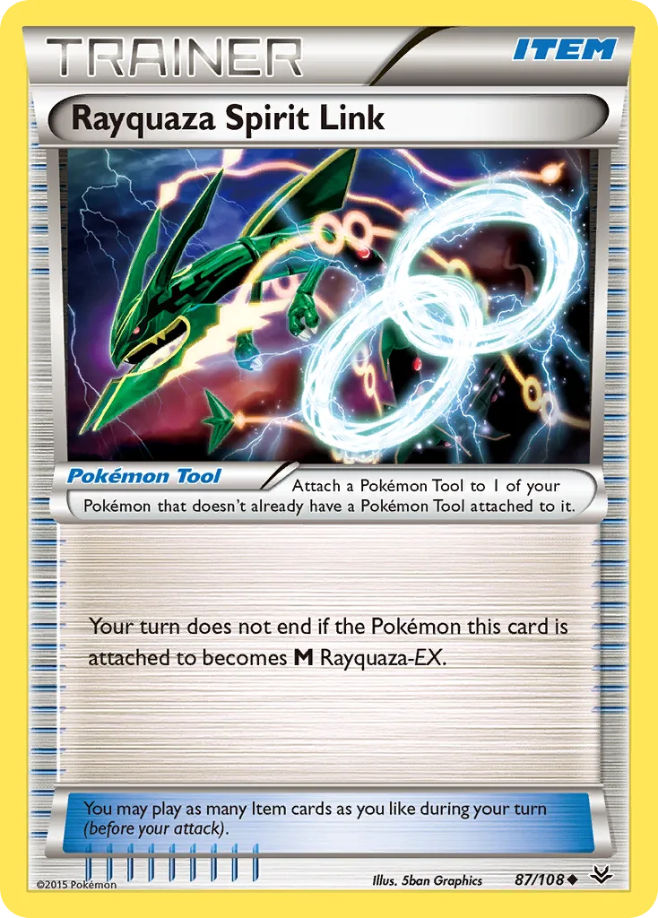 Rayquaza Spirit Link #87, Roaring Skies
