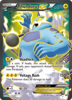 Thundurus-EX #98, Standard