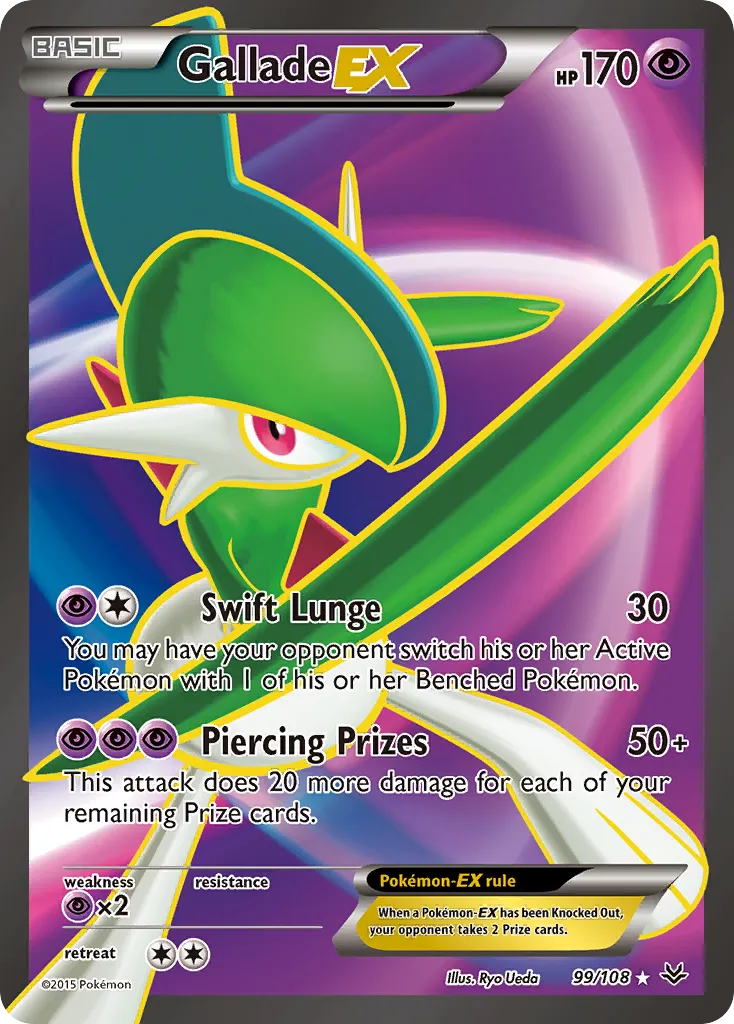 Gallade-EX #99, Roaring Skies