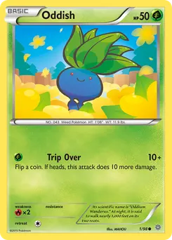 Oddish #1, Reverse Foil