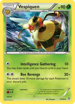 Vespiquen #10, Reverse Foil