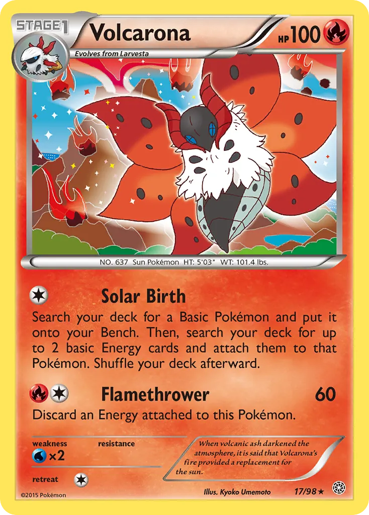 Volcarona #17, Ancient Origins