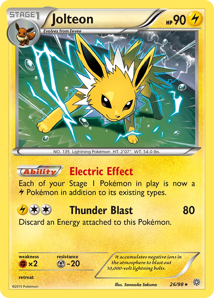 Jolteon #26, Ancient Origins