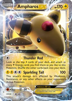 Ampharos-EX #27, Standard