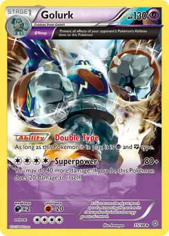 Golurk #35, Reverse Foil