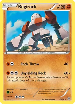 Regirock #40, Cracked Ice