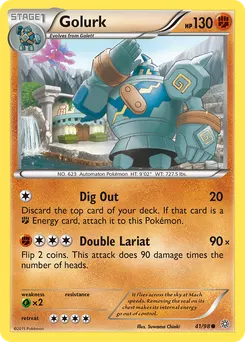 Golurk #41, Reverse Foil