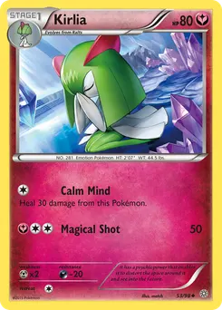 Kirlia #53, Reverse Foil