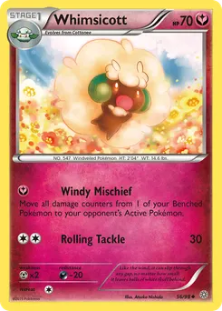 Whimsicott #56, Reverse Foil