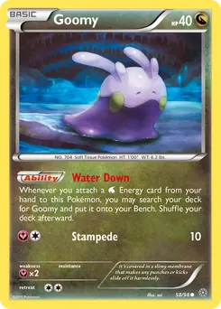 Goomy #58, Reverse Foil