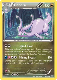 Goodra #60, Reverse Foil