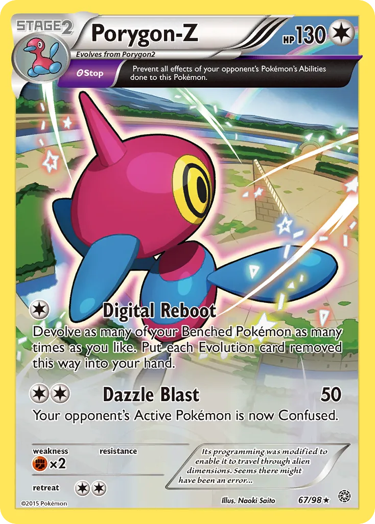 Porygon-Z #67, Ancient Origins