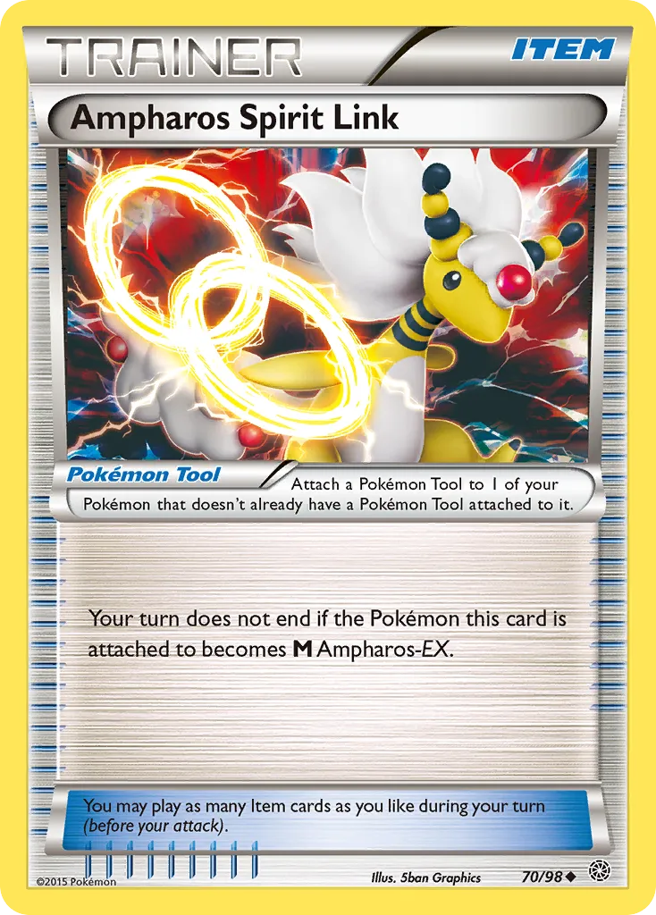 Ampharos Spirit Link #70, Ancient Origins