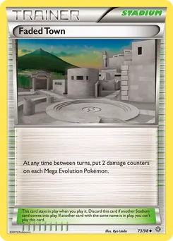 Faded Town #73, Reverse Foil