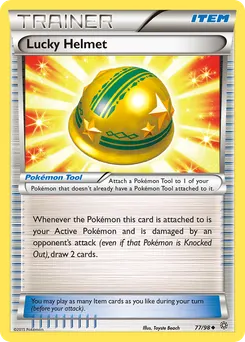 Lucky Helmet #77, Reverse Foil