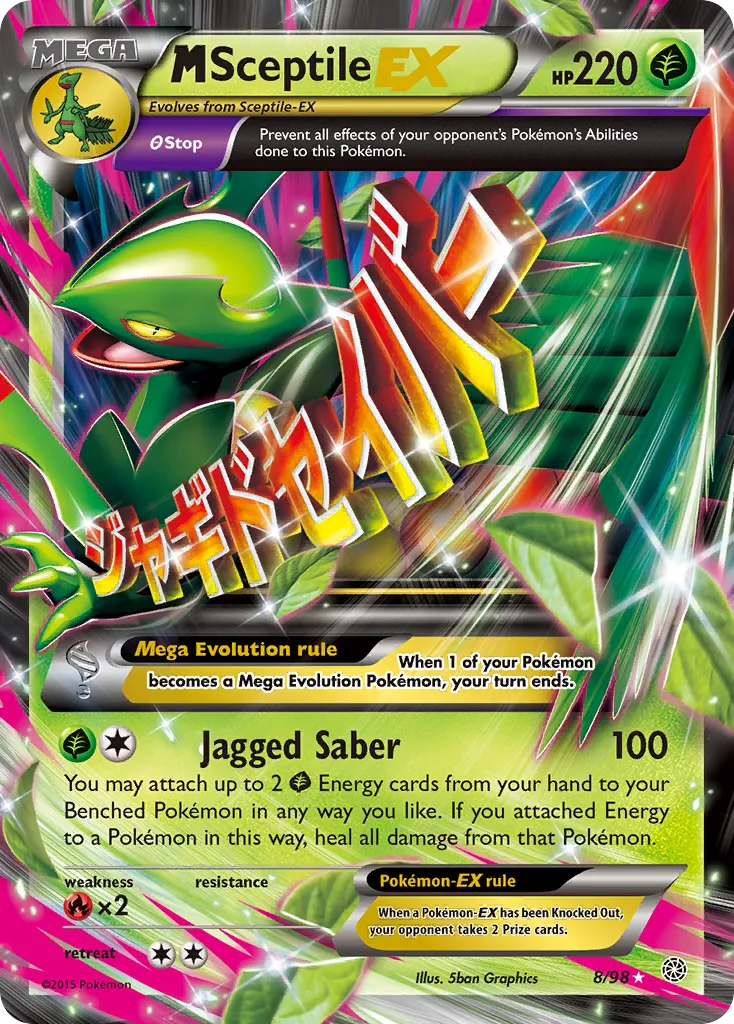 M Sceptile-EX #8, Ancient Origins