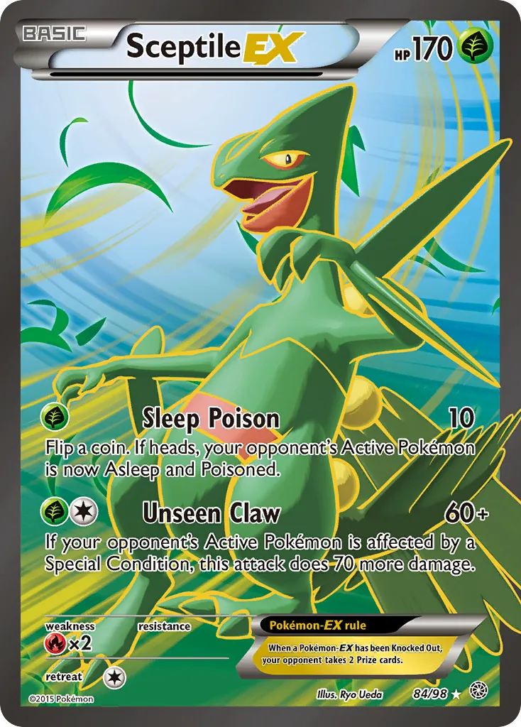 Sceptile-EX #84, Ancient Origins