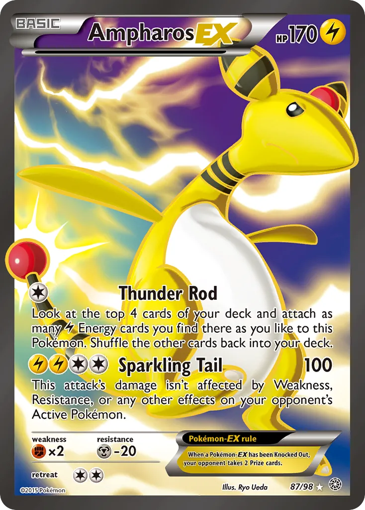 Ampharos-EX #87, Ancient Origins