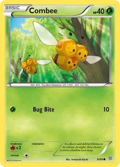 Combee #9, Reverse Foil