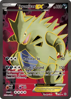 Tyranitar-EX #91, Standard