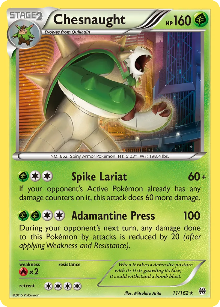 Chesnaught #11, BREAKthrough
