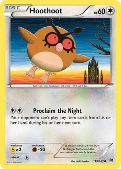 Hoothoot #119, BREAKthrough