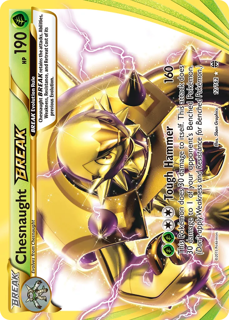 Chesnaught BREAK #12, BREAKthrough Inverted Back