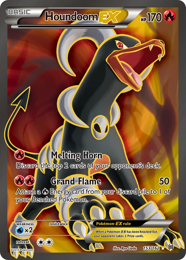 Houndoom-EX #153, BREAKthrough
