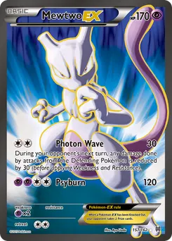 Mewtwo-EX #157, Standard