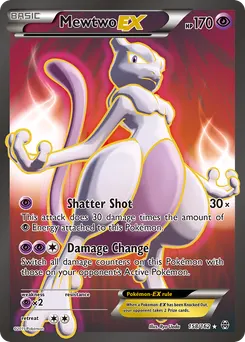 Mewtwo-EX #158, Standard