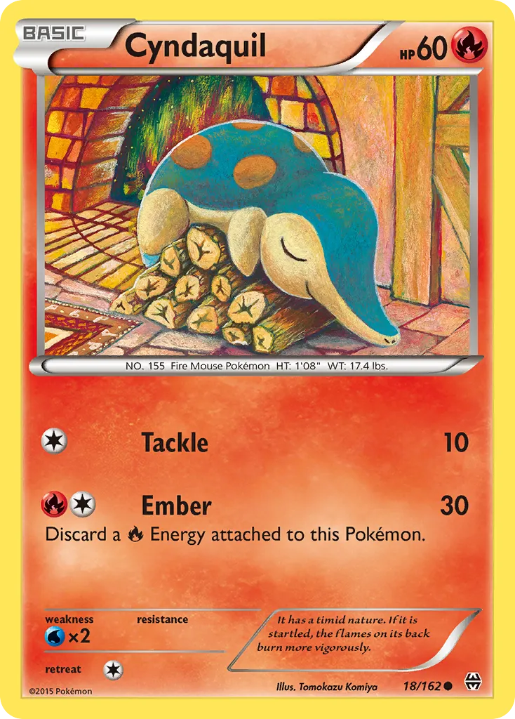 Cyndaquil #18, BREAKthrough