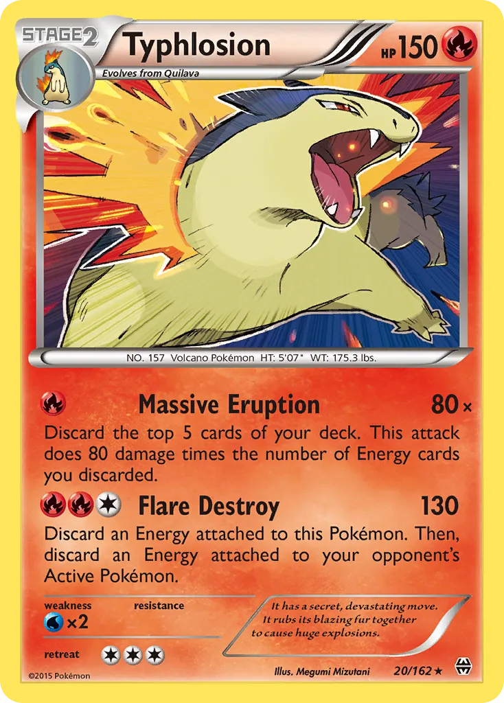 Typhlosion #20, BREAKthrough