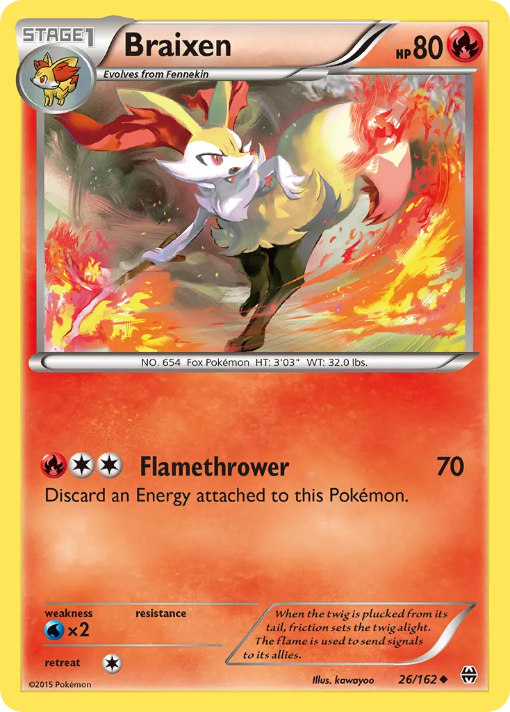 Braixen #26, BREAKthrough