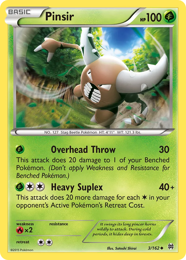 Pinsir #3, BREAKthrough Reverse Foil