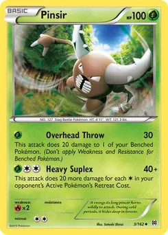 Pinsir #3, Reverse Foil