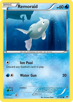 Remoraid #32, Reverse Foil