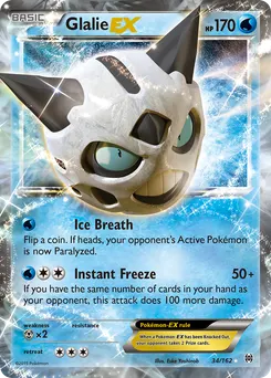 Glalie-EX #34, Standard