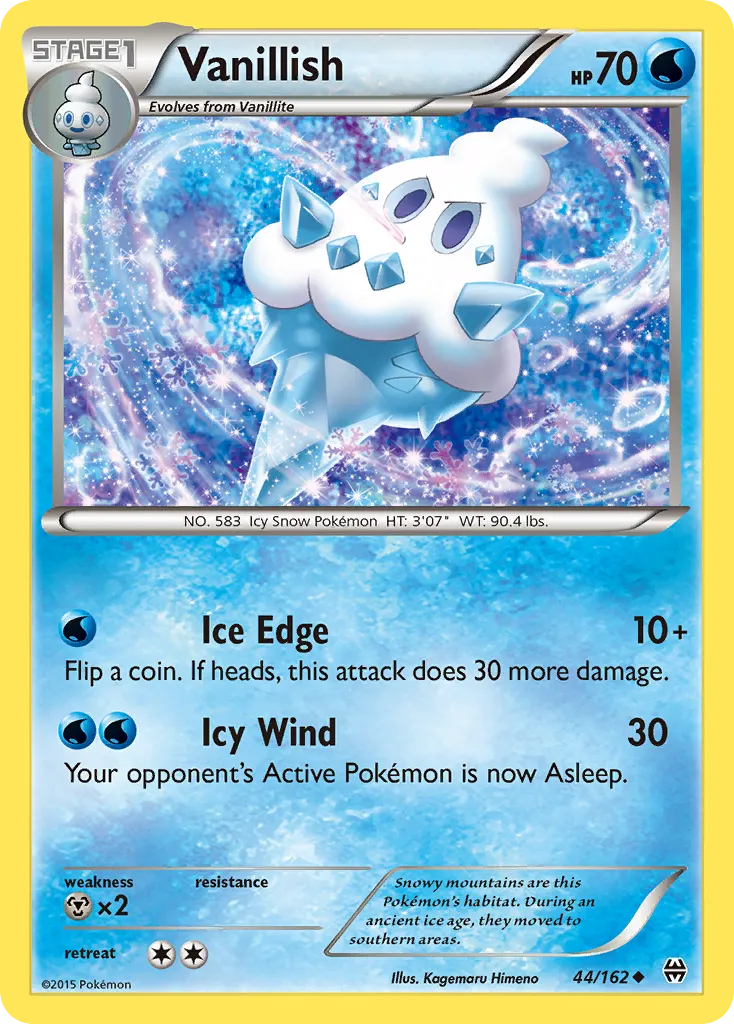 Vanillish #44, BREAKthrough Reverse Foil