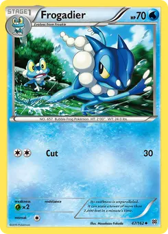 Frogadier #47, Reverse Foil