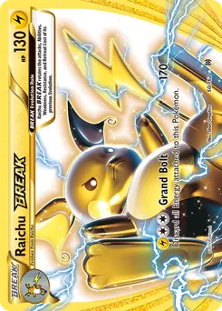 Raichu BREAK #50, Inverted Back