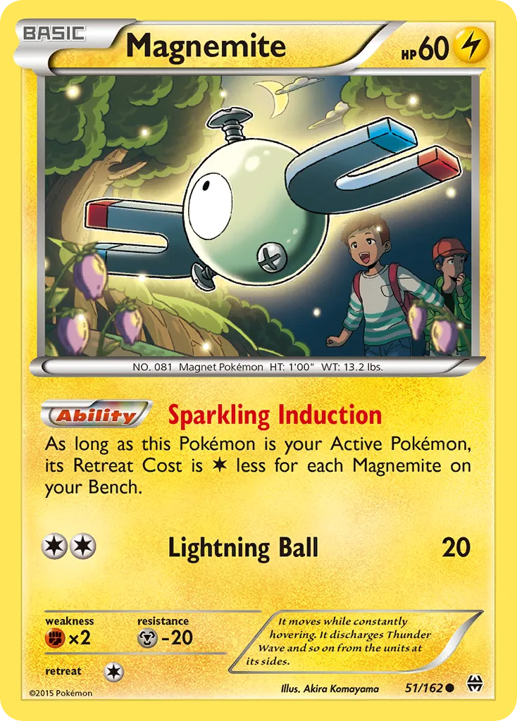 Magnemite #51, BREAKthrough Reverse Foil