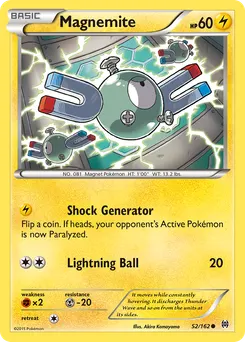 Magnemite #52, Reverse Foil