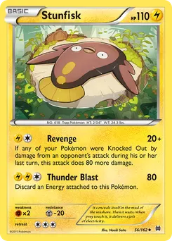 Stunfisk #56, Reverse Foil