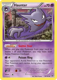 Haunter #59, Reverse Foil