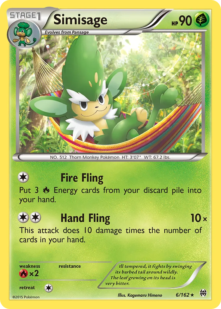 Simisage #6, BREAKthrough Reverse Foil