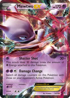 Mewtwo-EX #62, Standard