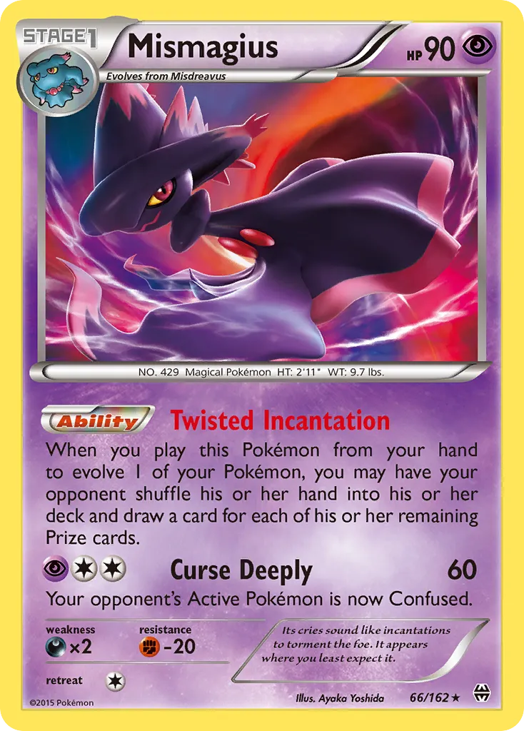 Mismagius #66, BREAKthrough Reverse Foil